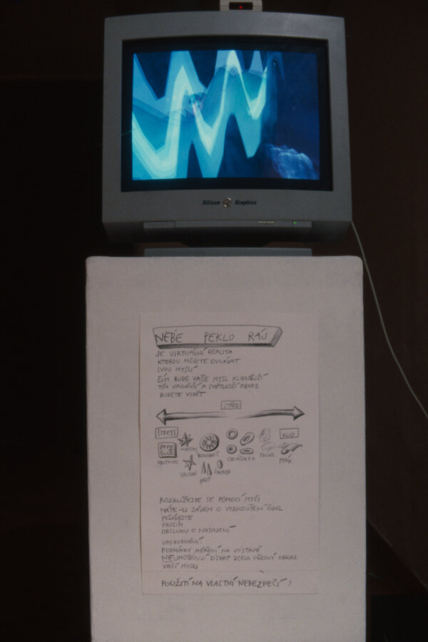 Lucie Svobodová, Nebe peklo ráj, foto archiv Tomáš Ruller, Vašulka Kitchen Brno